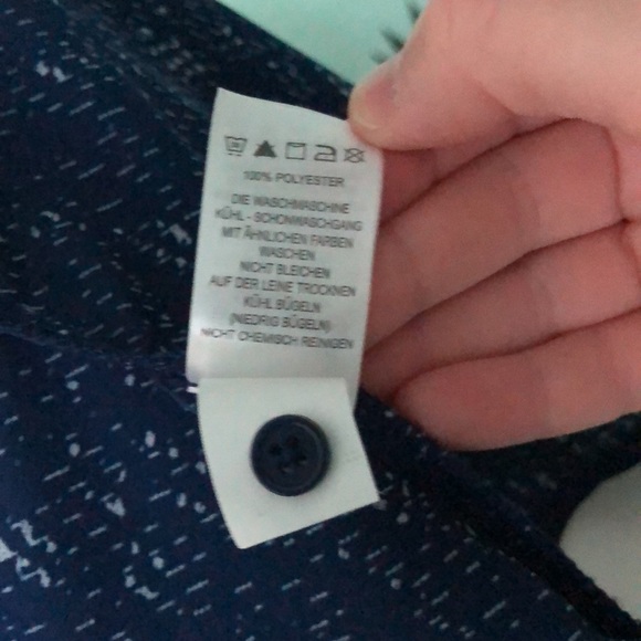 Dalia dark blue blouse size S - Picture 10 of 10